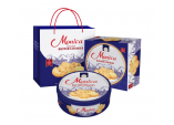 Hộp bánh quy bơ Monica 380g (xanh)
